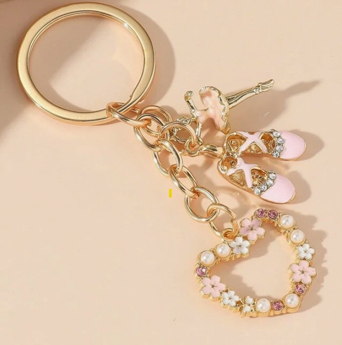 Ballet Trinket Keyring
