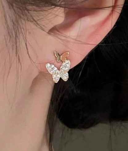 Butterfly Diamonte Earrings