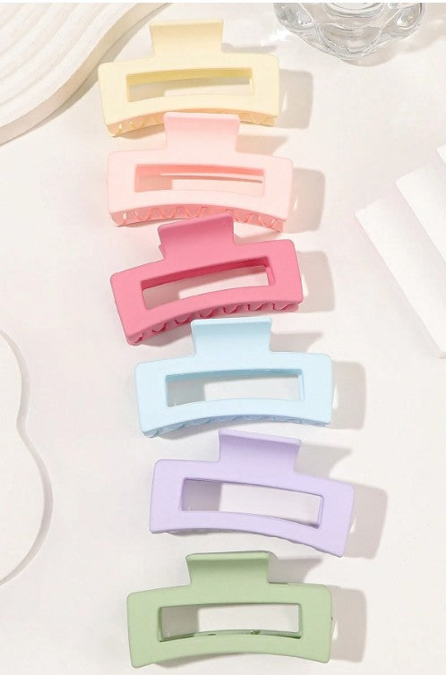 Pastel Claw Clip