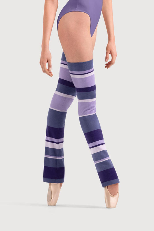 Striped Long Legwarmers - Women - The Stage Shop