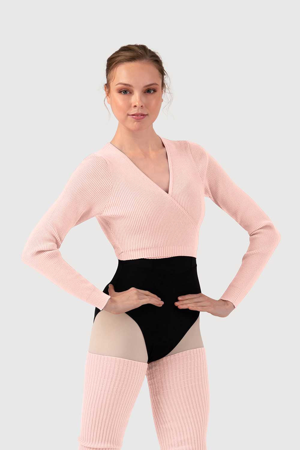 Celeste Knit Long Sleeve Wrap Top - Women