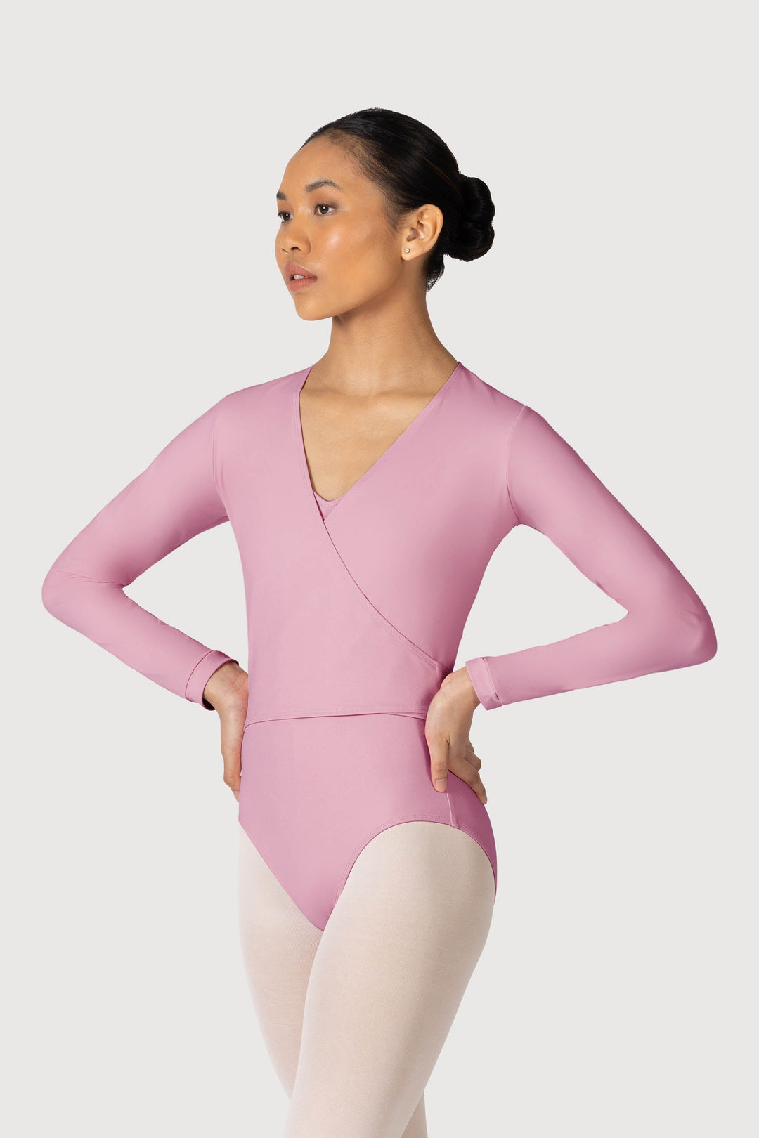 Overture Crossover Long Sleeve Wrap Top - Women