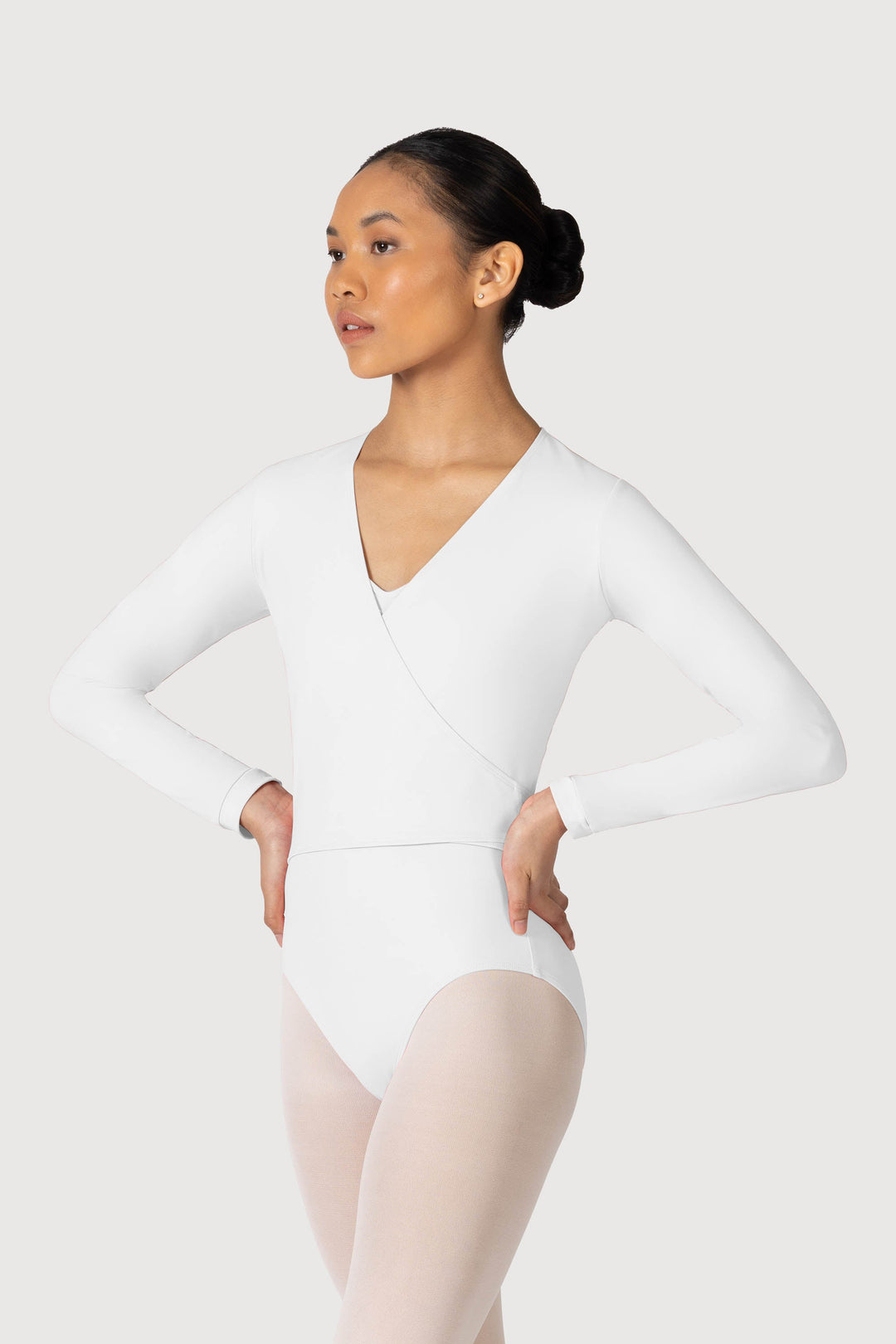 Overture Crossover Long Sleeve Wrap Top - Women