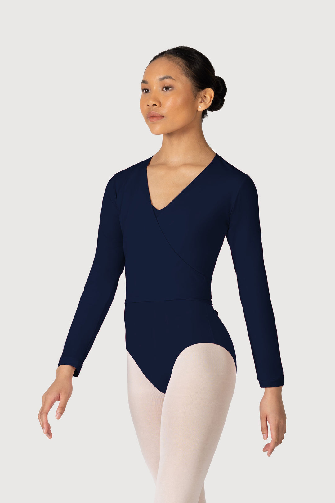 Overture Crossover Long Sleeve Wrap Top - Women