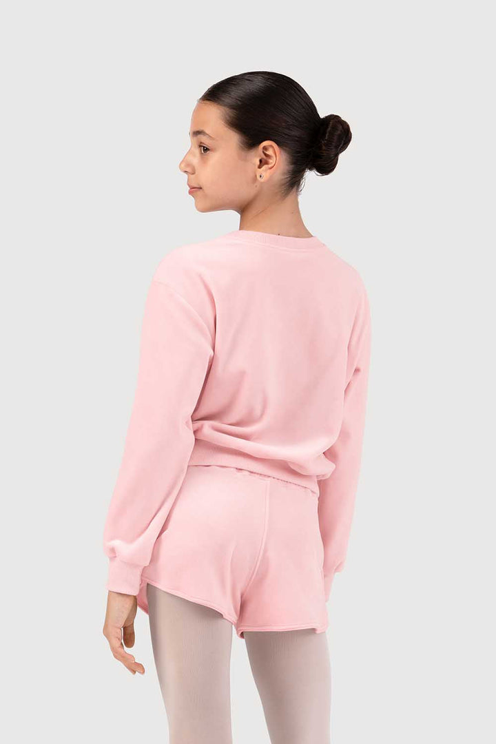 Lily Velvet Crew Jumper - Girls