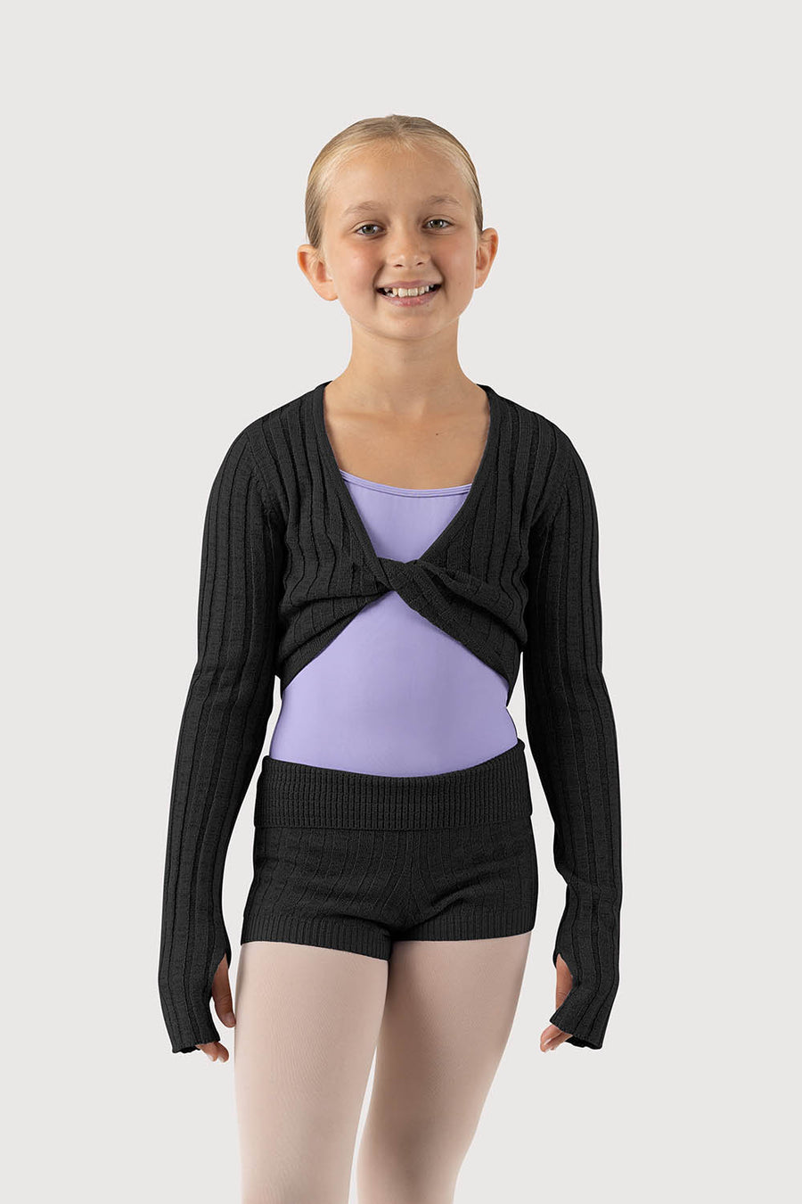 Lily Roll Down Waist Knitted Short - The Stage Shop