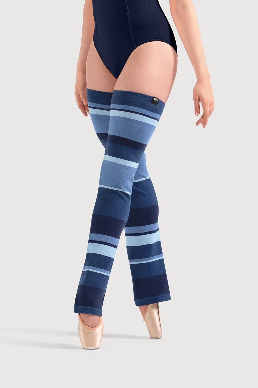 Striped Long Legwarmers - Women - The Stage Shop