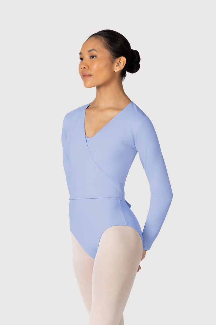 Overture Crossover Long Sleeve Wrap Top - Women