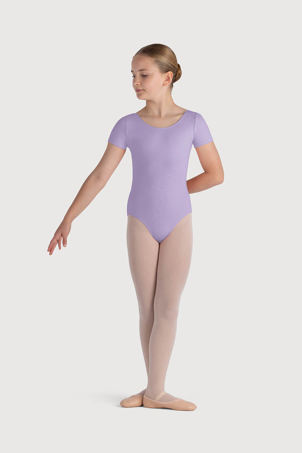 Overture Olisia Short Sleeve Leotard - Girls