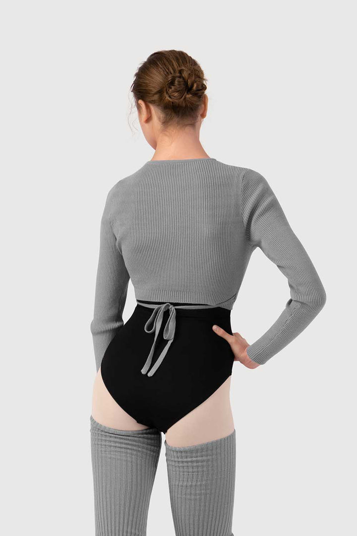 Celeste Knit Long Sleeve Wrap Top - Women