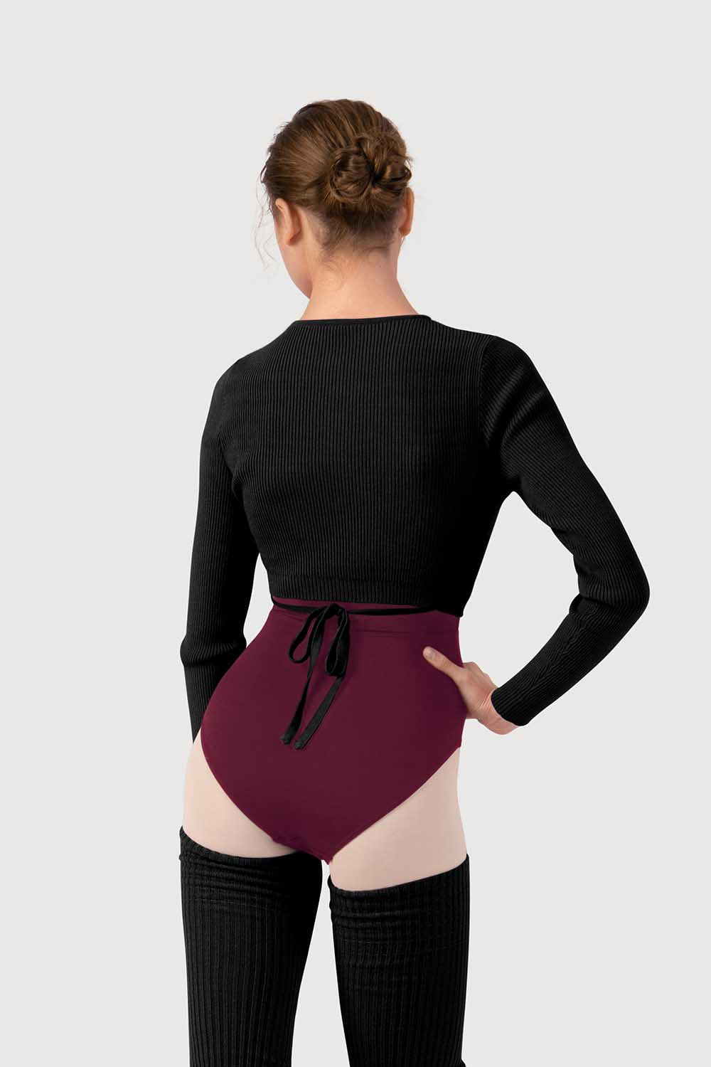 Celeste Knit Long Sleeve Wrap Top - Women