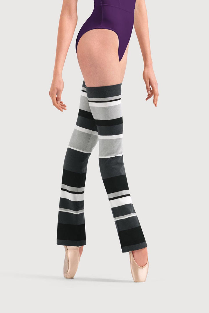 Striped Long Legwarmers - Women - The Stage Shop
