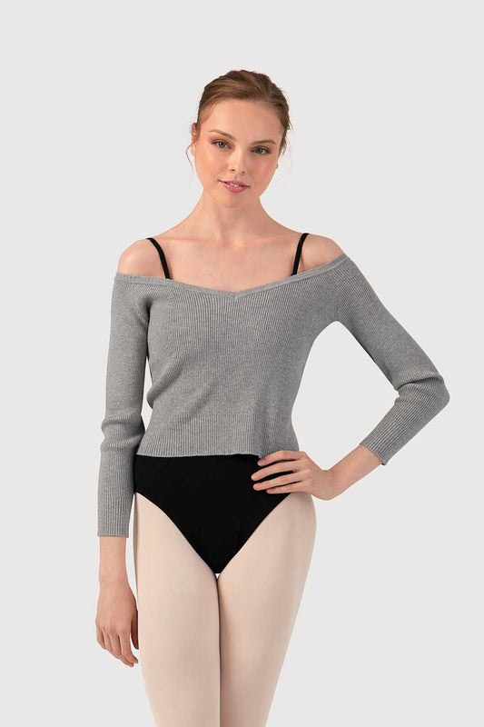 Lyra Knit Long Sleeve Sweater - Women