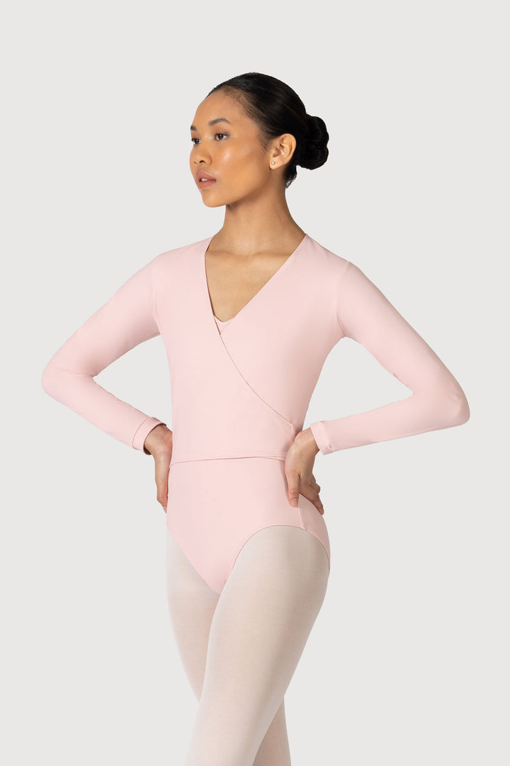 Overture Crossover Long Sleeve Wrap Top - Women