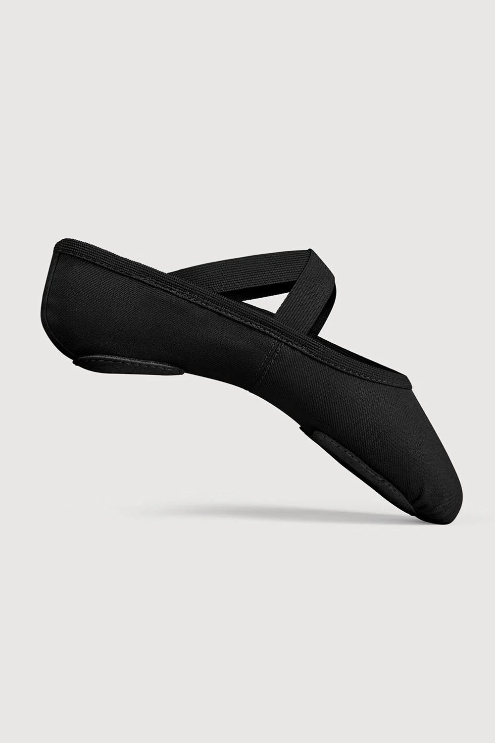 Performa Stretch Canvas Child Ballet Flat Black - The Stage Shop