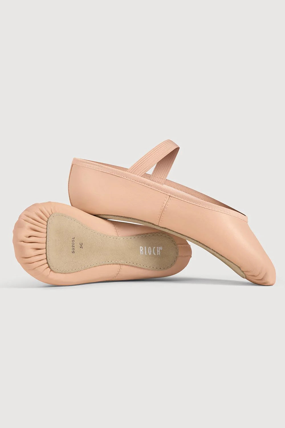 Dansoft Leather Girls Ballet Flat - The Stage Shop