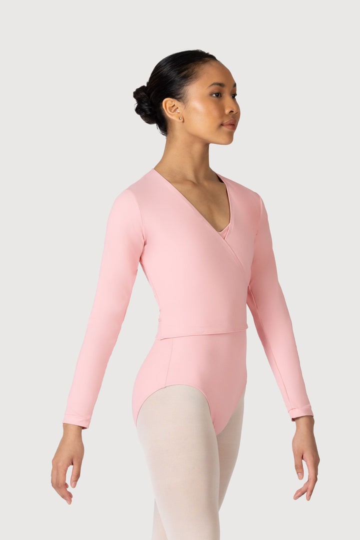Overture Crossover Long Sleeve Wrap Top - Women