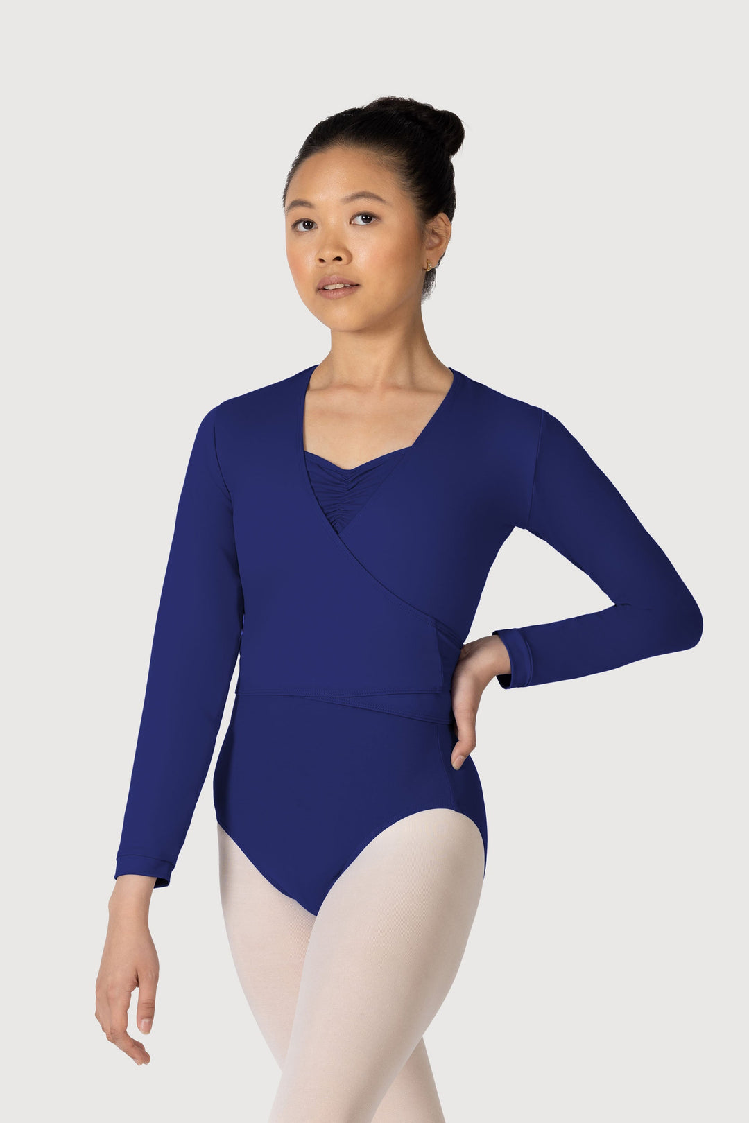 Overture Crossover Long Sleeve Wrap Top - Women