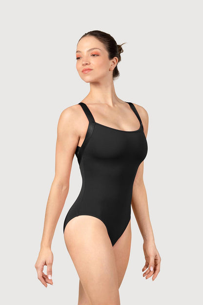 Mirella Lace Back Womens Tank Strap Leotard - The Stage Shop