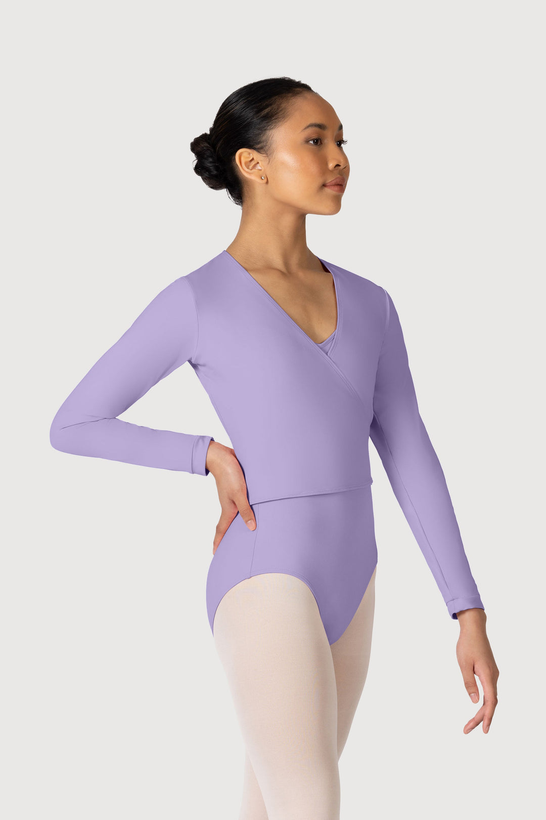 Overture Crossover Long Sleeve Wrap Top - Women