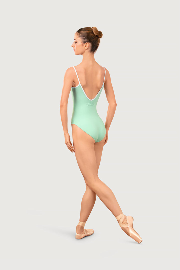 Arve Soft Gathered Front &amp; Back Womens Leotard - The Stage Shop