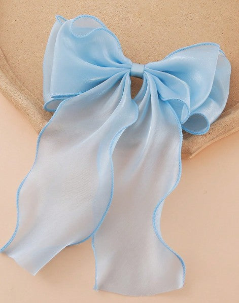 Mesh Bow with hair clip - The Stage Shop