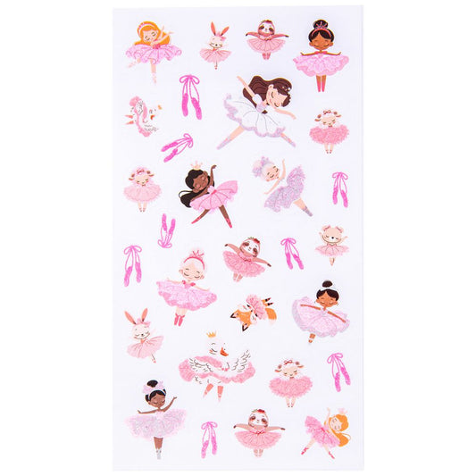 Ballerina Glitter Stickers - The Stage Shop