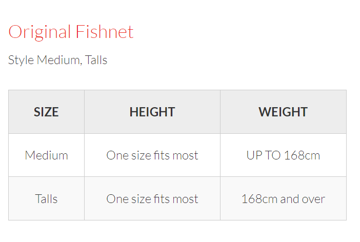 Footed Traditional Fishnets - The Stage Shop