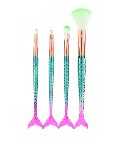 Mermaid Makeup Brush Set - The Stage Shop