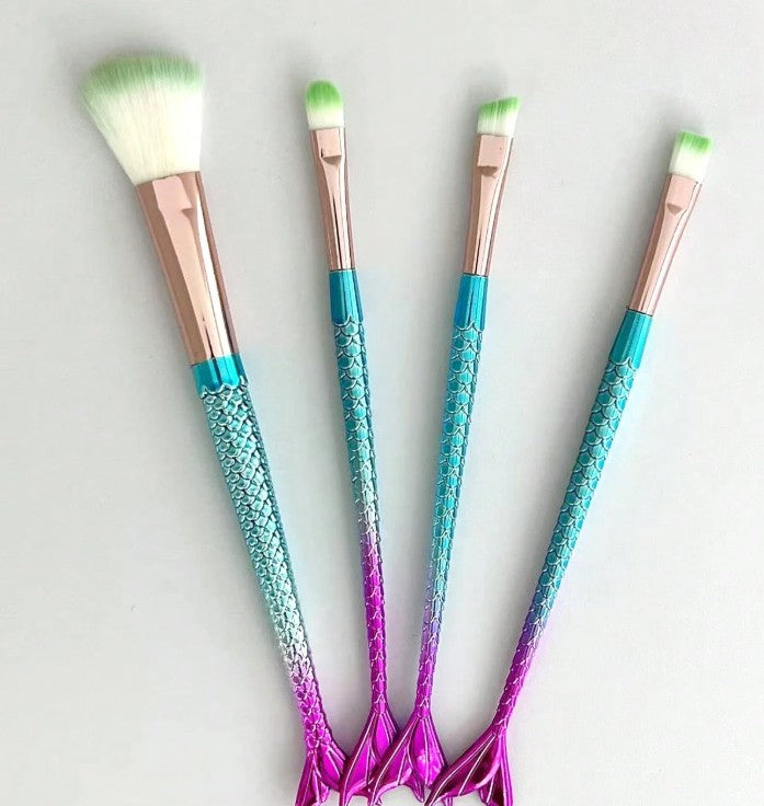Mermaid Makeup Brush Set - The Stage Shop