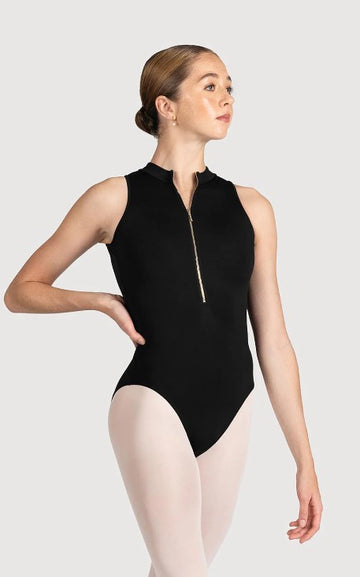 Adult Mirella Miami Zip Front MockNeck Bodysuit main image 1