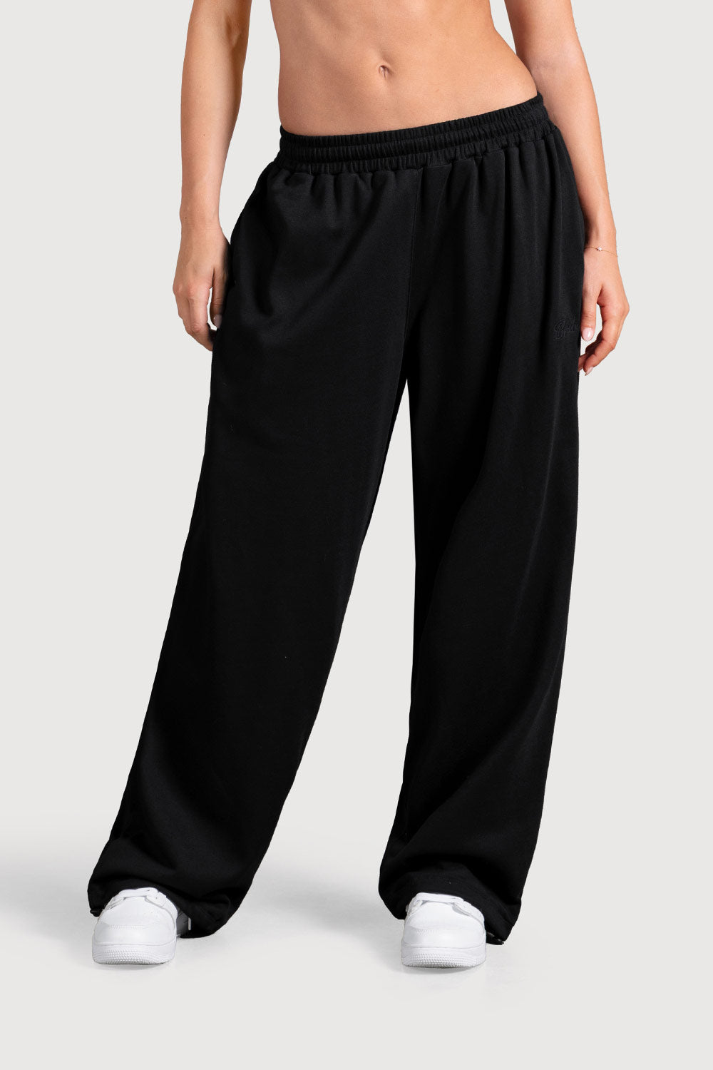 Wide Leg Sweatpants - Women