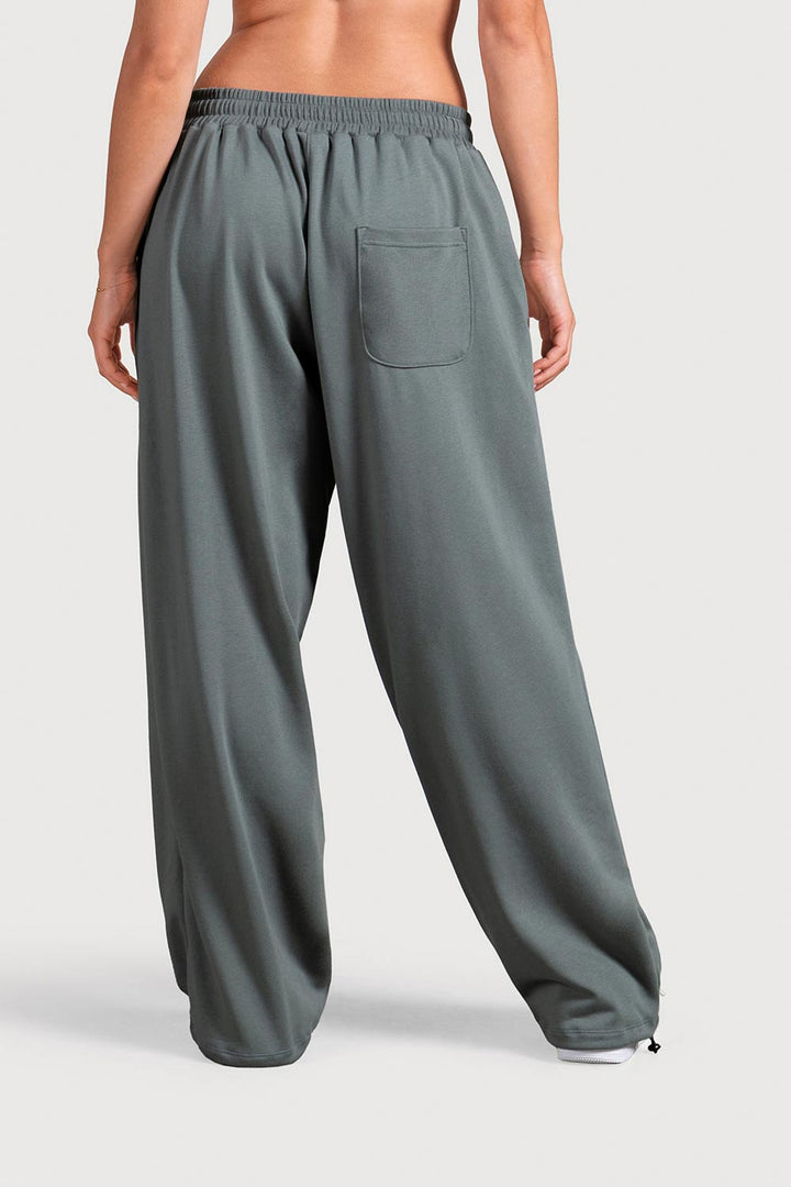 Wide Leg Sweatpants - Women