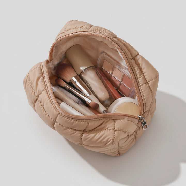 Quilted Cosmetic Bag