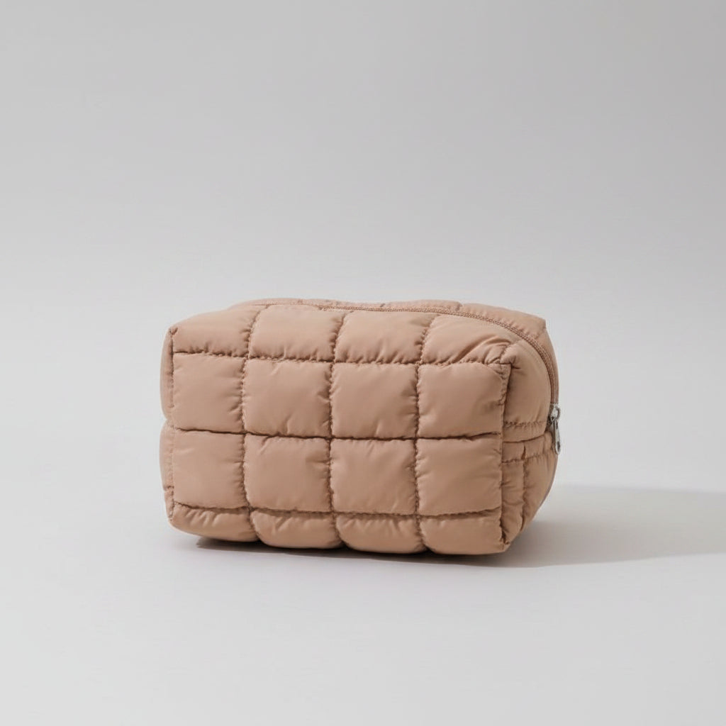 Quilted Cosmetic Bag