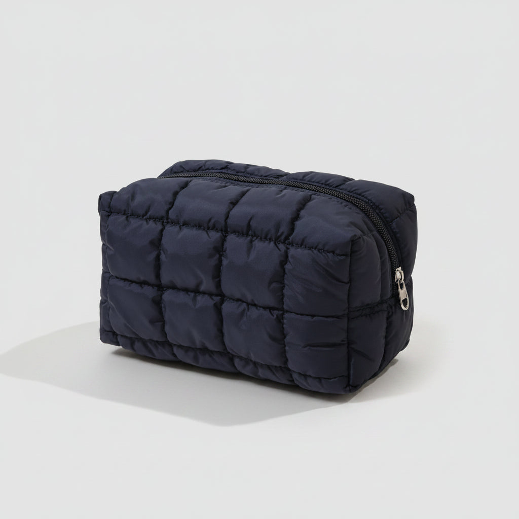 Quilted Cosmetic Bag