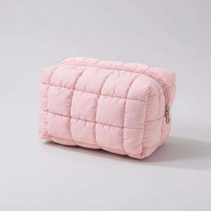 Quilted Cosmetic Bag
