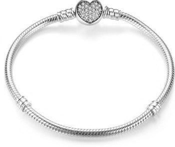 Barrel &amp; Snake Charm Bracelet