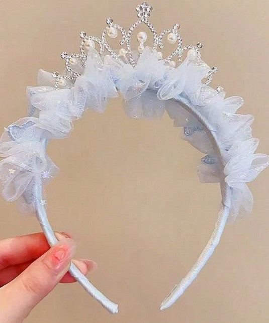 Tiara Tulle Headband - The Stage Shop