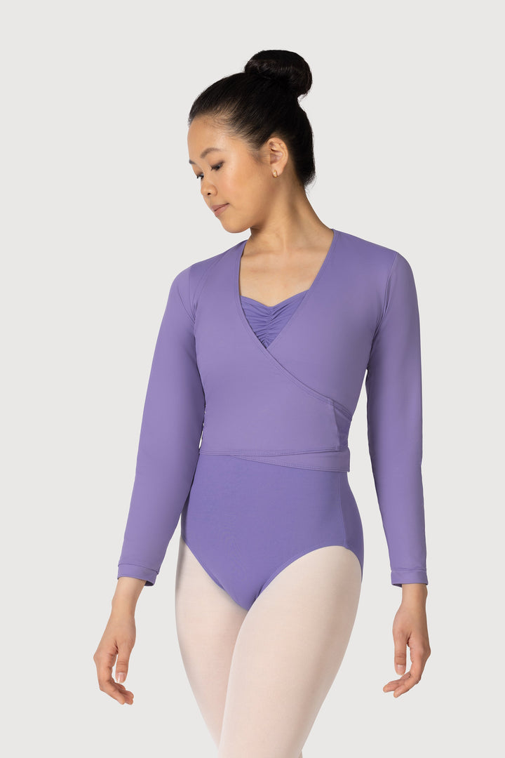 Overture Crossover Long Sleeve Wrap Top - Women