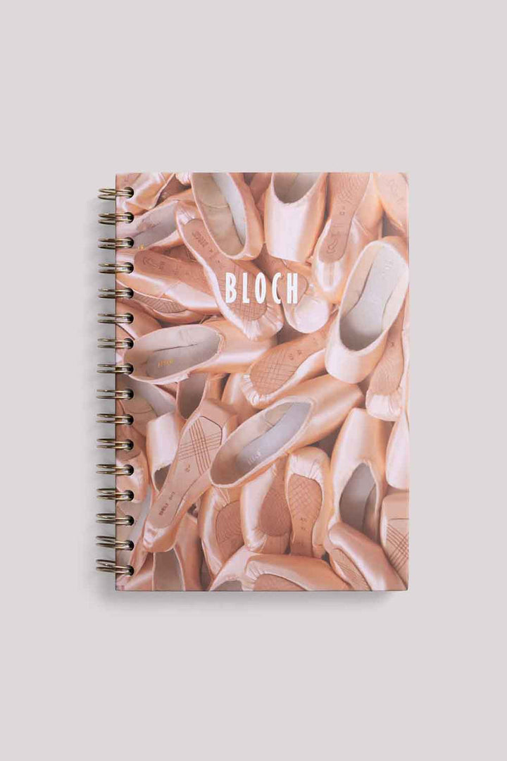 Pointe Shoe Spiral Hardcover A5 Lined Notebook - The Stage Shop