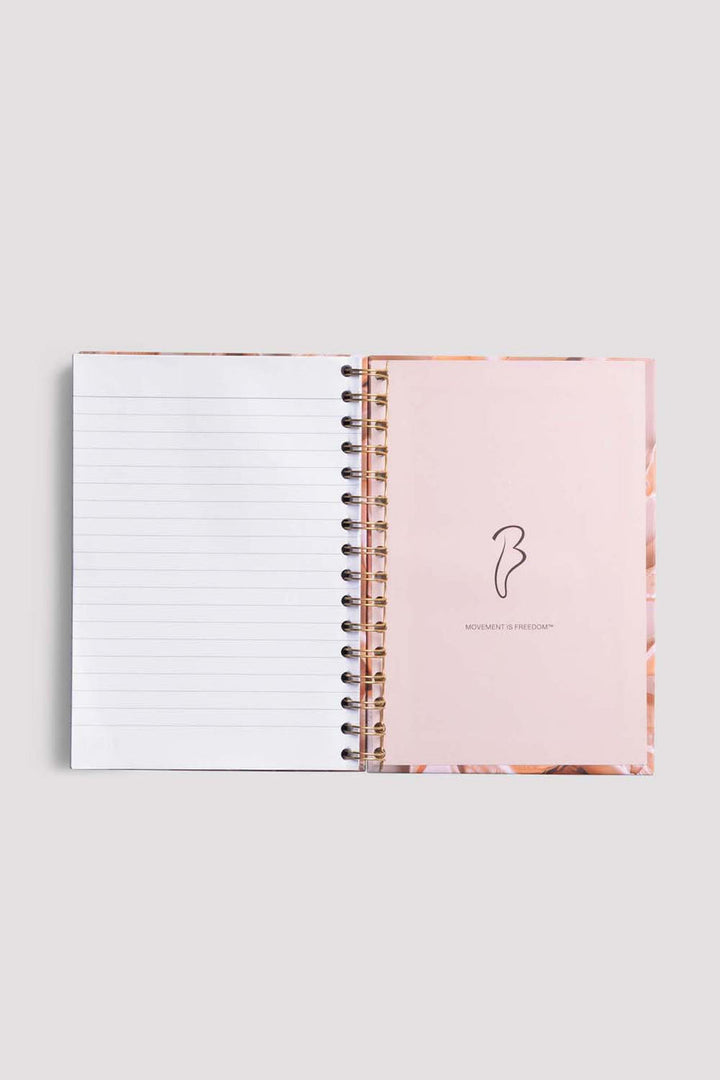 Pointe Shoe Spiral Hardcover A5 Lined Notebook - The Stage Shop
