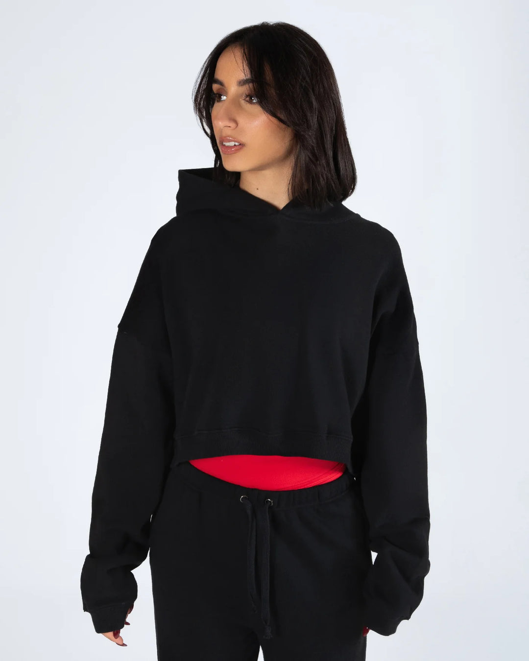 Avery Cropped Hoodie - Women/Men - The Stage Shop