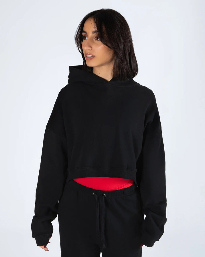 Avery Cropped Hoodie - Women/Men - The Stage Shop
