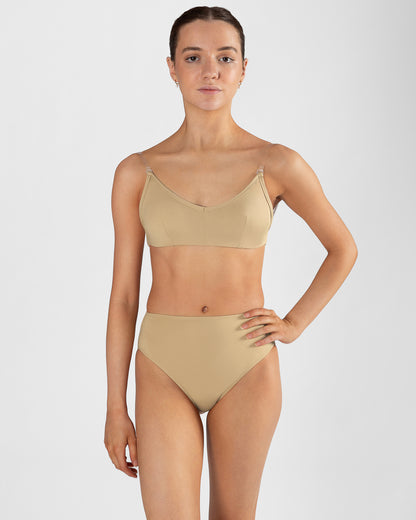 Clear Back Bra with Cups - Adult - The Stage Shop