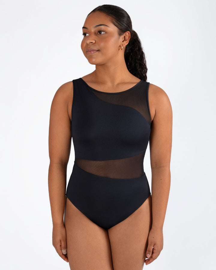 Motion Mesh Leotard - Women