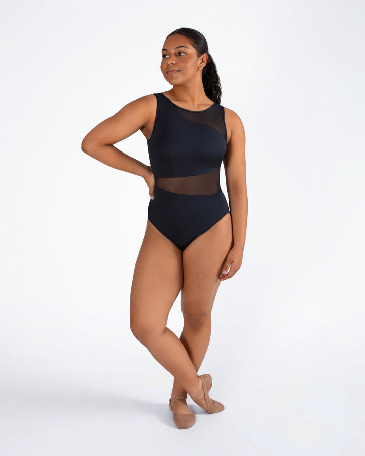 Motion Mesh Leotard - Women