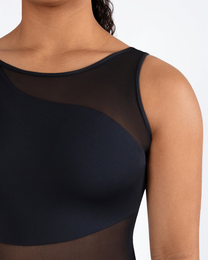 Motion Mesh Leotard - Women