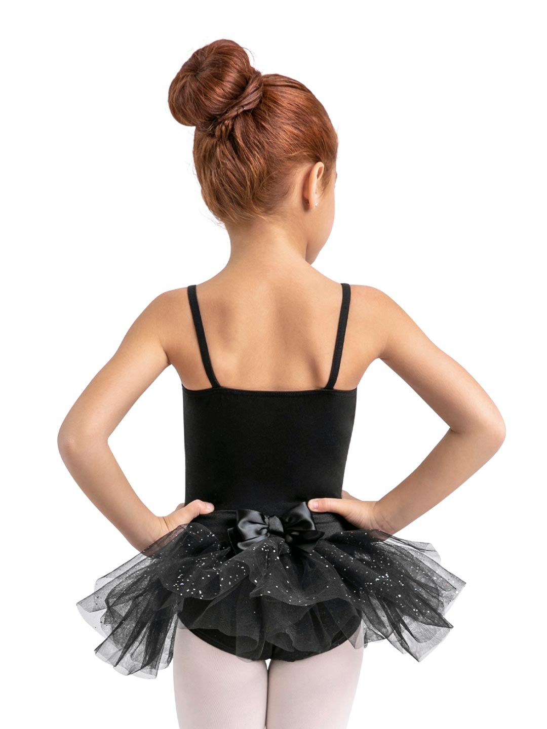 Belted Camisole Tutu Dress - Girls