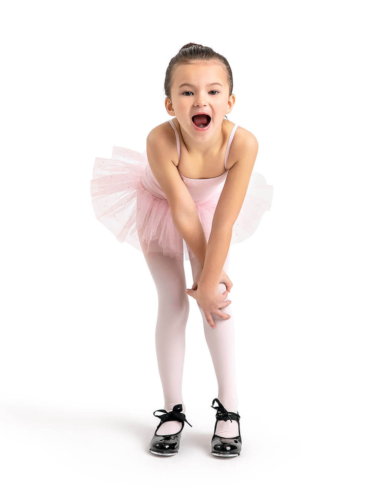 Belted Camisole Tutu Dress - Girls